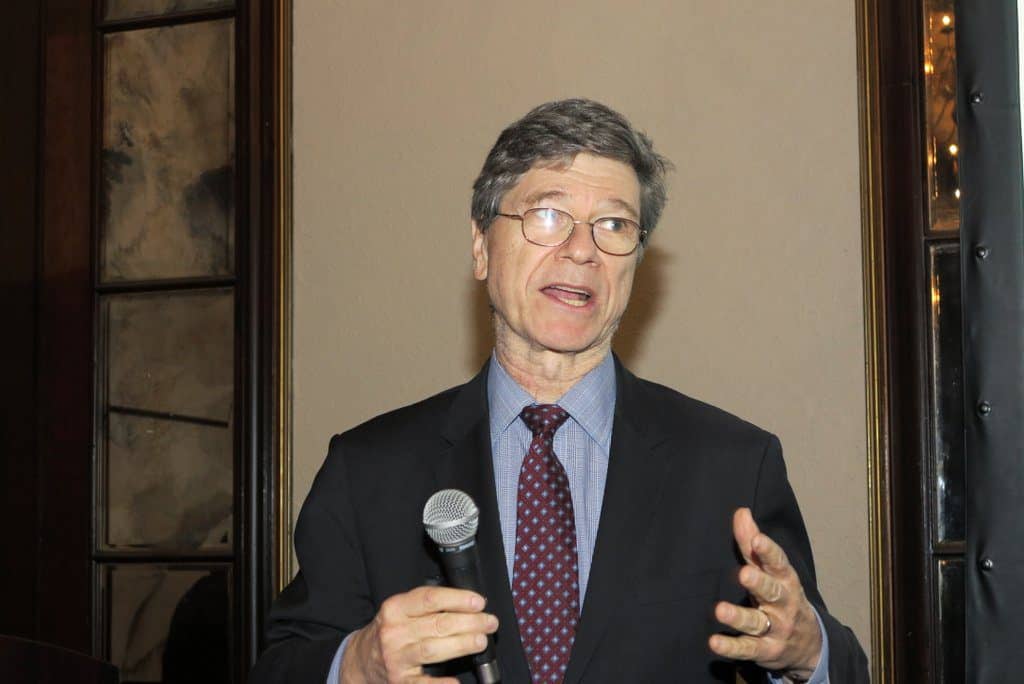 Prof Jeffrey Sachs at the 6th World Sustainability Forum #WSF2017 Photo credit: @WSF2017 via twitter