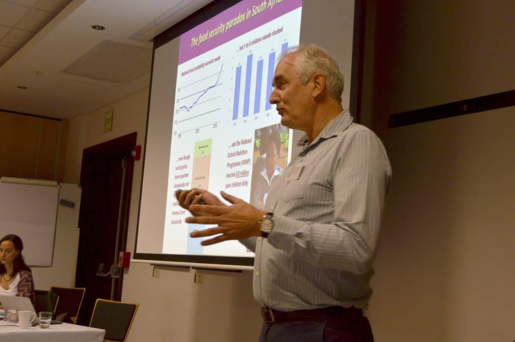 Dr Stephen Devereux: Research Fellow, Institute of Development Studies at the University of Sussex, UK, and SARChI in Social Protection and Food Security, affiliated to the DST–NRF Centre of Excellence in Food Security and the Institute for Social Development at the University of the Western Cape, South Africa.