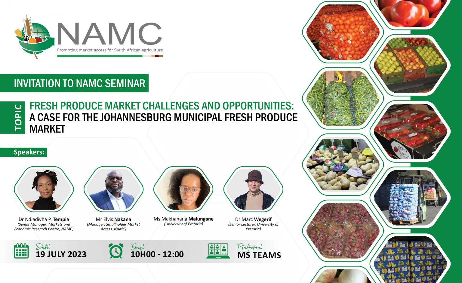 Fresh produce market challenges and opportunities A case for the